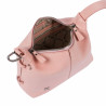 Women hand bag 037-1g 01 camoscio baby pink