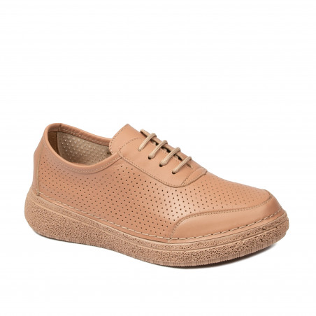 Women loafers, moccasins 6090m camel