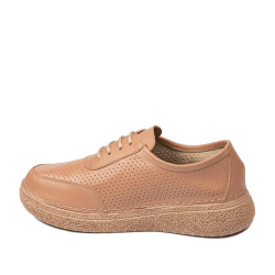 Women loafers, moccasins 6090m camel