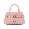 Women hand bag 056g 01 camoscio baby pink