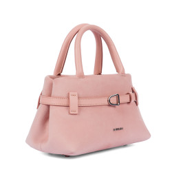 Women hand bag 056g 01 camoscio baby pink