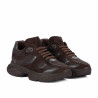 Women sport shoes 6102 chocolate combined