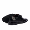 Men stylish, elegant shoes 9007 black