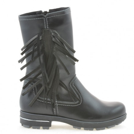 Children knee boots 3208 black