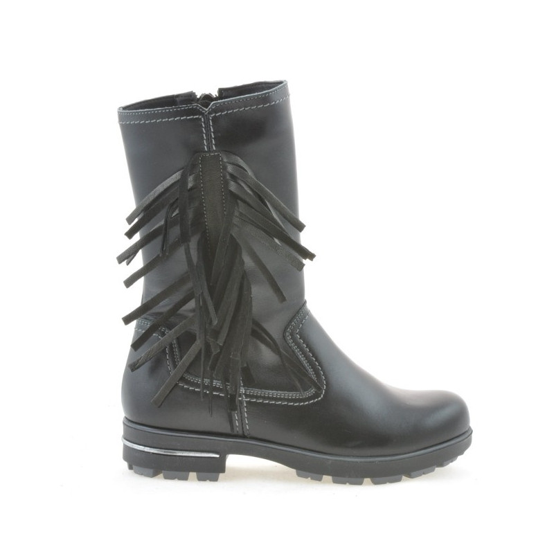 Children knee boots 3208 black