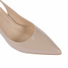 Women sandals 1328 patent sand