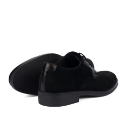 Men casual shoes 9006 black velour