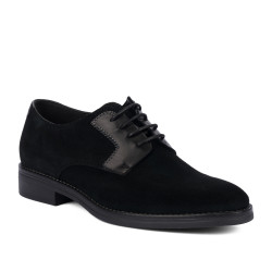 Men casual shoes 9006 black velour