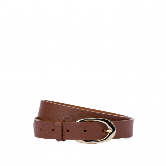 Women belt 35m biz brown