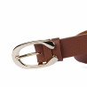 Women belt 35m biz brown