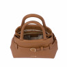 Women hand bag 056g cognac