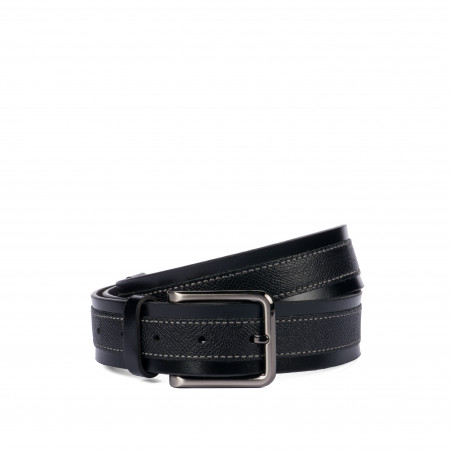 Men belt 18b black+biz black