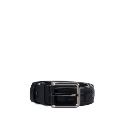 Men belt 18b black+croco black