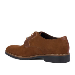 Men casual shoes 9006 camel velour