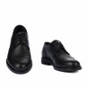 Men stylish, elegant shoes 939-1 black