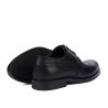 Men stylish, elegant shoes 939-1 black