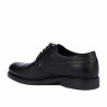 Men stylish, elegant shoes 939-1 black