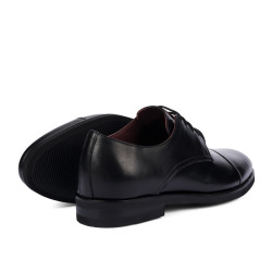 Men stylish, elegant shoes 9008 black