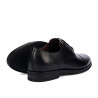 Men stylish, elegant shoes 9008 black