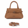 Women hand bag 056g 01 cognac