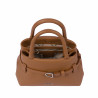 Women hand bag 056g 01 cognac