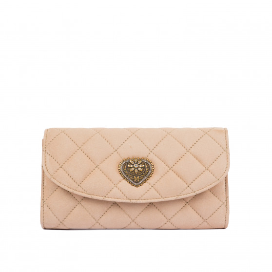 Women shoulder bag 048g camoscio nude