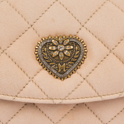 Women shoulder bag 048g camoscio nude