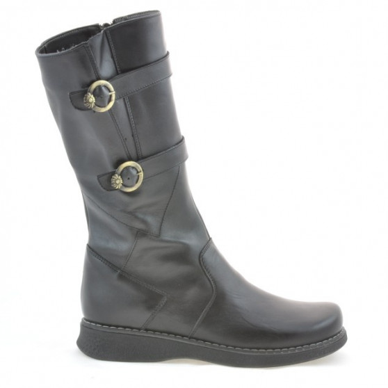 Women knee boots 292 black