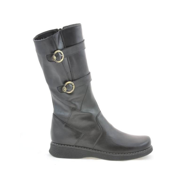 Women knee boots 292 black