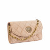 Women shoulder bag 048g camoscio nude