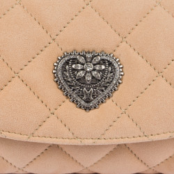 Women shoulder bag 048g 01 camoscio nude