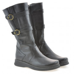 Women knee boots 292 black