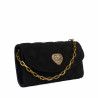 Women shoulder bag 048g camoscio black