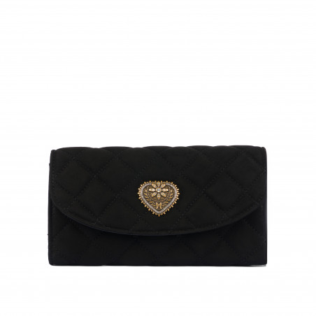 Women shoulder bag 048g camoscio black