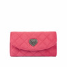 Women shoulder bag 048g 01 camoscio pink barbie