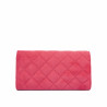 Women shoulder bag 048g 01 camoscio pink barbie