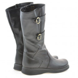 Women knee boots 292 black