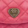 Women shoulder bag 048g camoscio pink barbie
