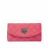 Women shoulder bag 048g 01 camoscio pink barbie