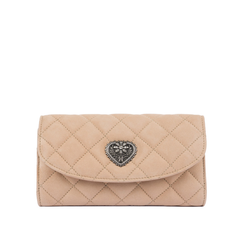Women shoulder bag 048g 01 camoscio nude