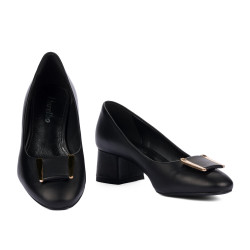 Women stylish, elegant shoes 1321-1 black