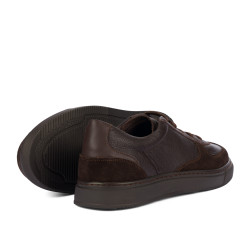 Pantofi casual/sport  barbati 998 chocolate combined