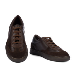 Pantofi casual/sport  barbati 998 chocolate combined