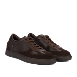 Pantofi casual/sport  barbati 998 chocolate combined