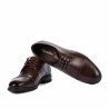 Men stylish, elegant shoes 9008 a cafe