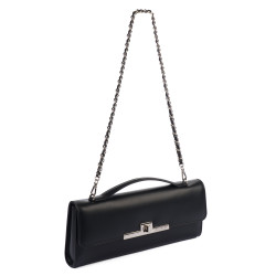 Women shoulder bag 054g 01 black