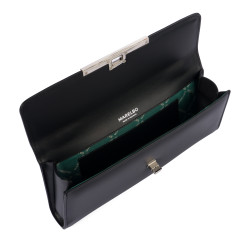 Women shoulder bag 054g 01 black