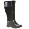 Women knee boots 3225 black combined