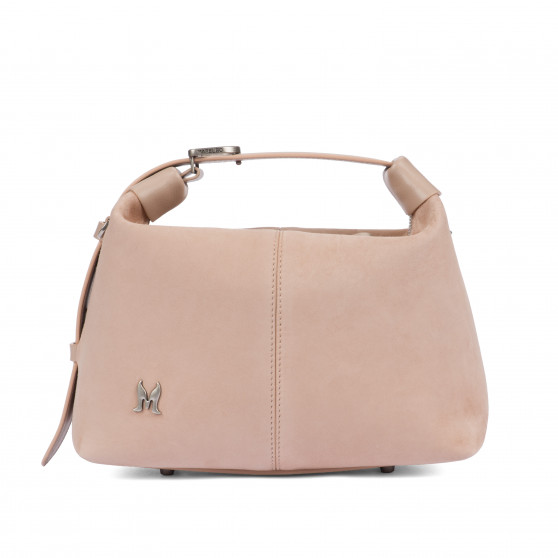 Women hand bag 037-1g 01 camoscio nude