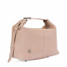 Women hand bag 037-1g 01 camoscio nude
